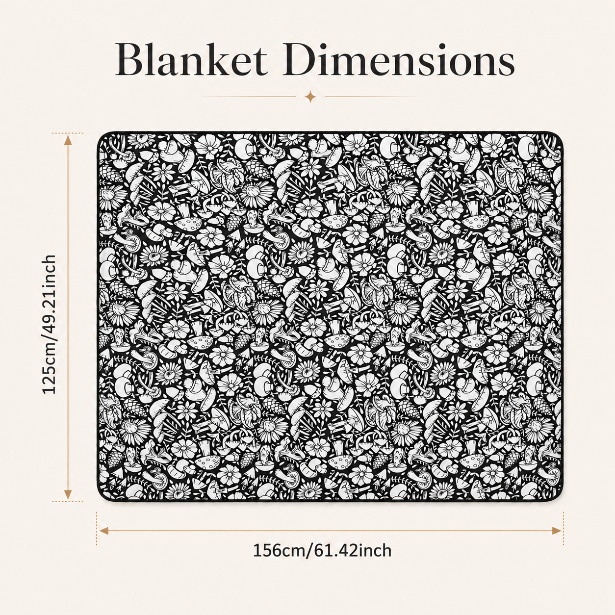 DIY Coloring Blanket with 24 Colored Markers